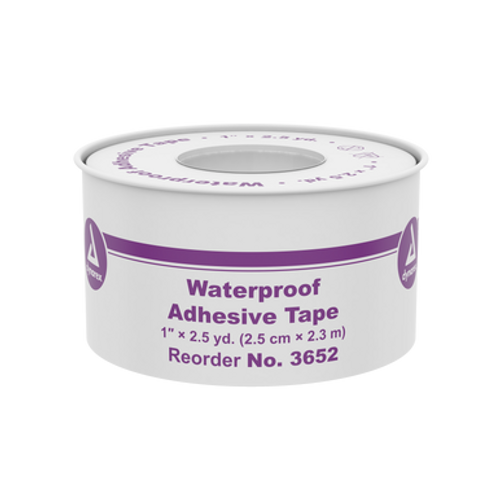 Waterproof Adhesive Tape, 1" x 2.5yds, 48/Cs