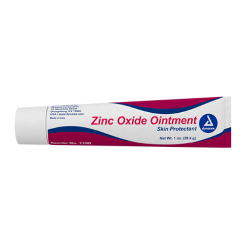 Zinc Oxide Ointment, 1 oz tube, 72/Cs