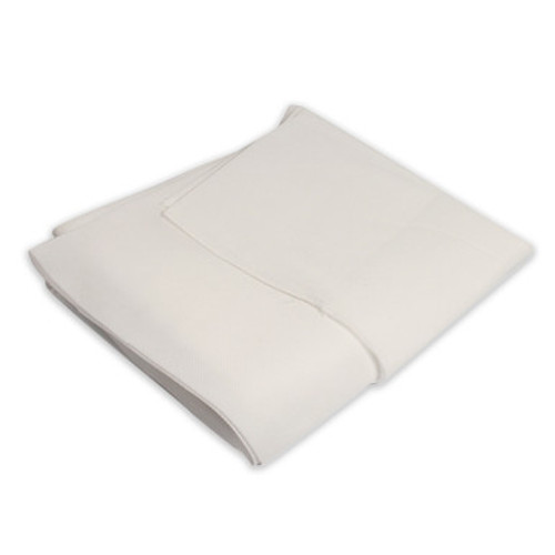 Heavy Duty Fitted Cot Sheet, 30" x 83" White, 50/cs