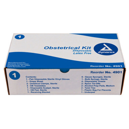 Obstetrical Kit, boxed, 10/Cs
