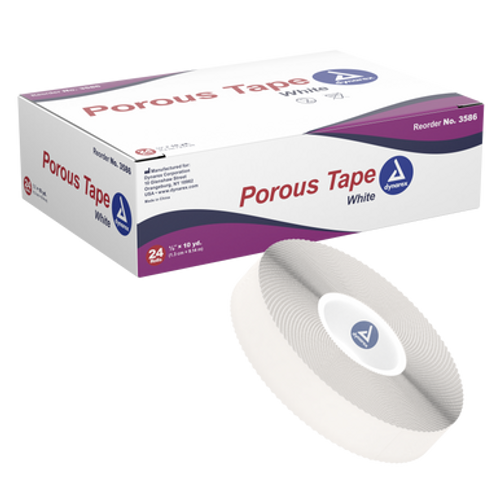 Porous Tape, 1/2" x 10 yds, 12/24/Cs