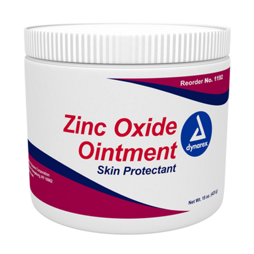Zinc Oxide Ointment, 15 oz jar, 12/Cs