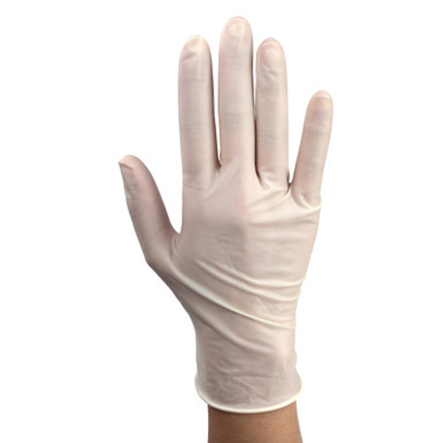 AccuTouch Latex Exam Glove, S, 10/100/Cs