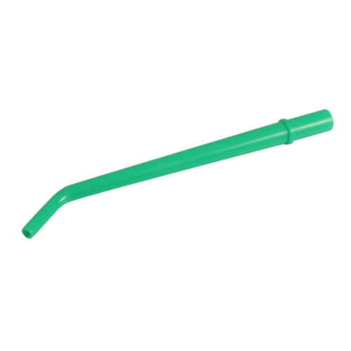 Surgical Aspirator Tip, 1/4"  green, 100/25/Cs