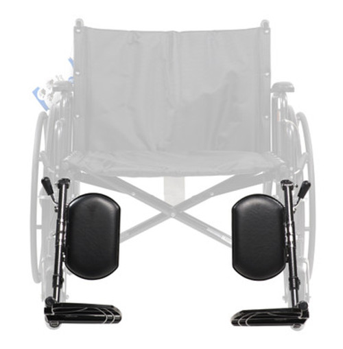 Bariatric HD Elevating Leg Rest, (for 26-28-32in WC), 1/box