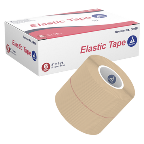 Elastic Tape, 2" x 5 yds, 12/6/Cs