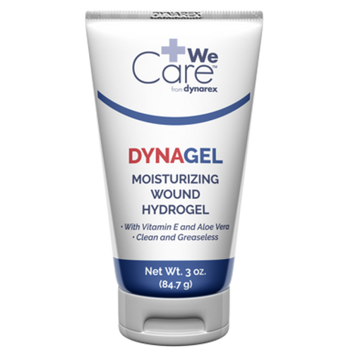 DynaGel Moisturizing Wound Hydrogel, 3 oz tube, 24/Cs