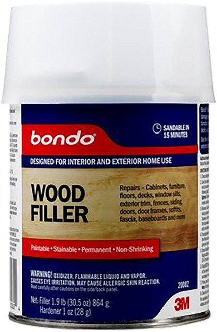 Bondo 30081 0.75pt (12oz) Wood Filler