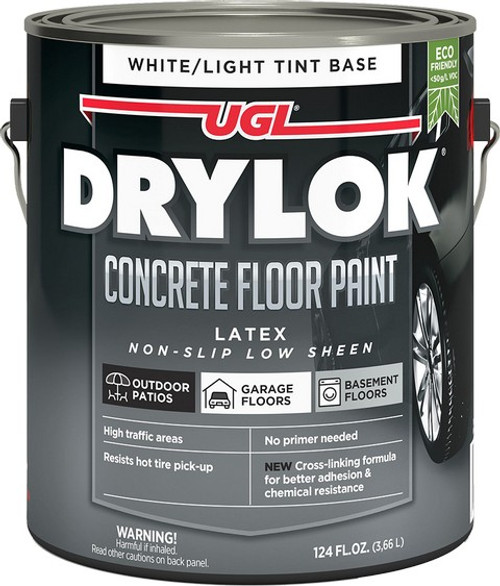 Drylok 43113 1gal WhiteLight Tint Base Water-Based Concrete Floor Paint