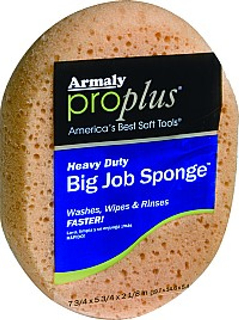 Armaly 102-00006 Oval Big Job Sponge (5.8" x 2.1"x 7.8")