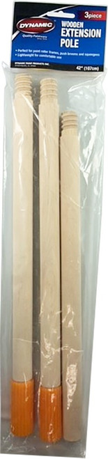 Dynamic 00111 42" (107cm) 3 Piece Wooden Extension Pole