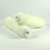 4" x 3/8" Nap Pro Solutions 41438 Signature, White Woven Mini-Roller Cover, 2-Pack - Case of 12