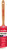 Wooster Z1222 1-1/2" Pro Classic White China Soft Bristle Angle Sash Paint Brush