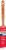 Wooster Z1293 1" Pro Classic Black China Firm Bristle Angle Sash Paint Brush