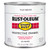 1/2 Pt Rust-Oleum 7790730 White Stops Rust Protective Enamel, Flat