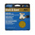 5" Norton 48908 MultiSand Stick & Sand No-Hole PSA Sanding Disc 40-Grit, 4-Pack