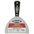 6" Hyde 02852 Black & Silver Superflex Putty Knife Scraper