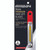 9mm Allway SB9-5T Red/Black B-Series Carded, Extra Durable Titanium 13-Point Snap Blade with Safety Holder Dispenser, 5 Blade Pack