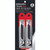 18mm Allway SB18-20B Red/Black B-Series Carded, Premium Blackened Steel 8-Point Snap Blade with Safety Holder Dispenser, 20 Blade Pack