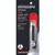 25mm Allway SB25-5B Red/Black B-Series Carded, Premium Blackened Steel 7-Point Snap Blade with Safety Holder Dispenser, 5 Blade Pack