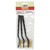 Hyde 46630 Brass Bristle Mini Wire Brushes w/Plastic Handle (3pk)