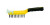 Hyde 46805 4 x 11 Straight Row Wire Brush w/ Scraper