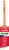 Wooster Z1216 2" Pro Classic White China Soft Bristle Thin Angle Sash Paint Brush