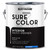 1 Gal Rust-Oleum 380218 Black Sure Color Interior Paint + Primer, Eggshell - Case of 2