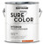 1 Gal Rust-Oleum 380215 White Sure Color Interior Paint + Primer, Flat - Case of 2