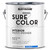 1 Gal Rust-Oleum 380217 White Sure Color Interior Paint + Primer, Eggshell