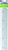 Midwest Rake R8154 18" V-Notch M15-20 Squeegee Blade for Medium Film Application