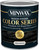 Minwax 800610000 qt True Black Wood Finish Color Series Interior Stain