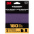 1/4" 3M 1/4Sht5pk180 3M Ultra Durable Power Sanding Sheet, 180-Grit, 5-Pack