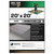 20' x 20' Foremost 12020 Brown/Green Dry Top 7-Mil Full Size Tarp