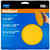 9" Norton 68237 Yellow WallSand Hook & Sand Disc, 150 Grit, 3-Pack