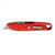 Hyde 42074 Red Hyde Red Powder-Coated Top Slide Utility Knife w/ 1 Blade