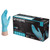 Small Ammex INPF42100 Blue Gloveworks Nitrile Industrial Latex Free Disposable Gloves, 5-Mil, 100-Pack
