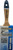 ArroWorthy 5035 2-1/2" Tradesman White China Bristle Flat Varnish Paint Brush