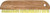 DQB 11929 12" x 3/4" Trim Poly Smoother Brush
