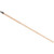 Dynamic 00369 60" x 1-1/8" Wooden Extension Pole w/Metal Threaded Tip