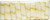 Dynamic 21249 4" x 1/2" (100mm x 12mm) Nap Yellow Stripe Mini Roller (Bulk Pack of 100)