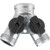 Gilmour 15 / 800154-1001 Zinc Y Connector w/ Shut Off Valve