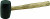 Great Neck RM16 16oz Head Weight Black Rubber Mallet Wood Handle