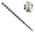 Irwin 322002 5/32" x 6" Slotted Drive Shaft Plus Masonry Bit