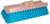 Magnolia 186 10" Bi-Level Scrub Brush Blue Crimped Plastic