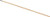 Wooster F0005 60" Wood Pole w/Threaded Metal Tip