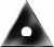 Hyde 10420 2-3/4" Triangle Replacement Blade For 10400 Scraper