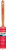 Wooster Z1202 1" Pro Classic Black China Firm Bristle Flat Sash Paint Brush