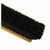 Black Tampico Floor Brush - 3" Trim