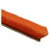 Flagged Orange Poly Floor Broom